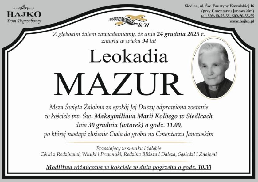 Leokadia Mazur