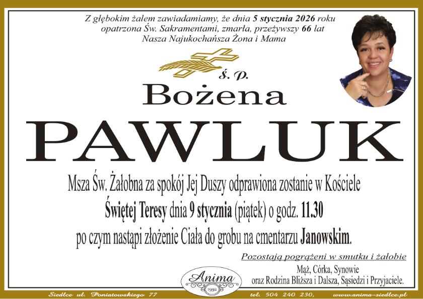 Bożena Pawluk