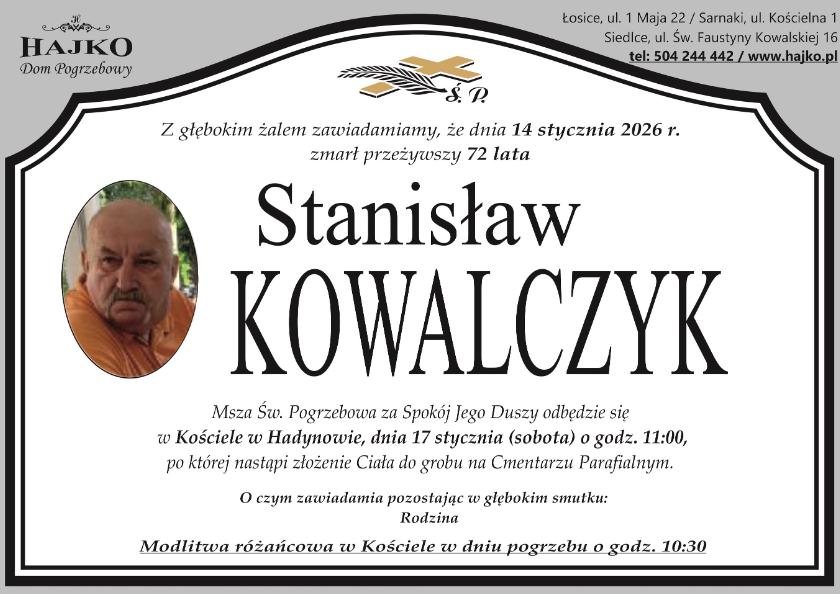 Stanisław Kowalczyk