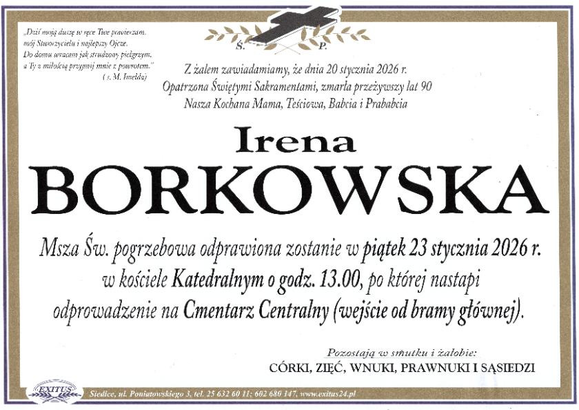Irena Borkowska