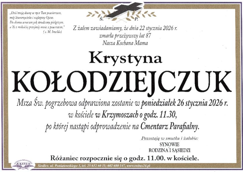 Krystyna Kołodziejczuk