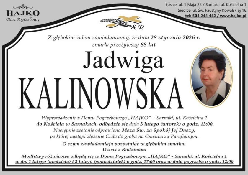 Jadwiga Kalinowska