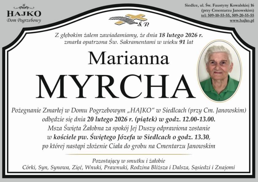 Marianna Myrcha