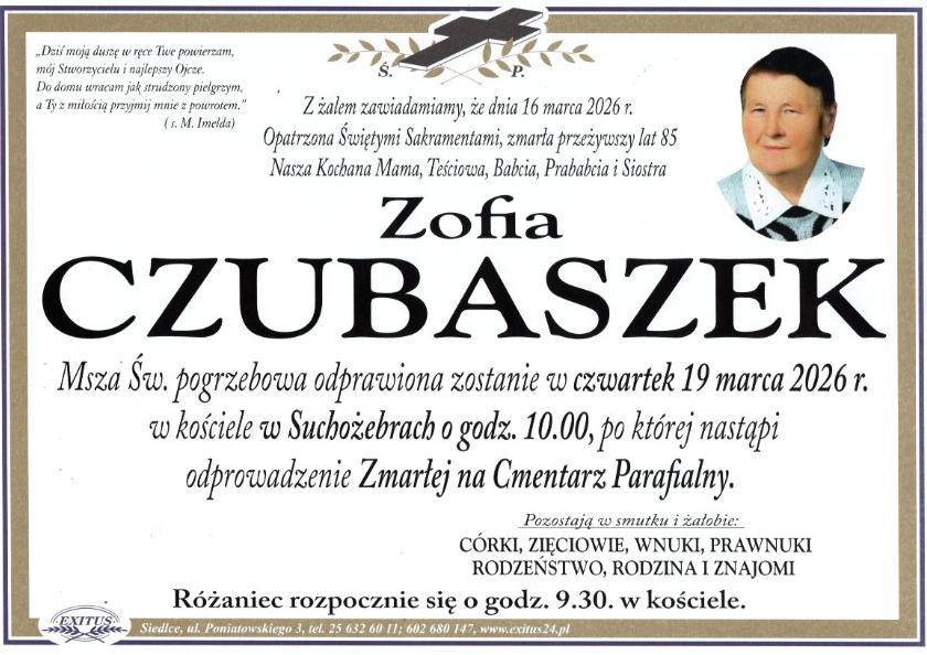 Zofia Czubaszek
