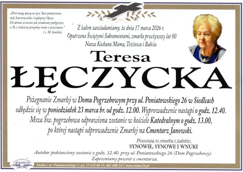 Teresa Łęczycka