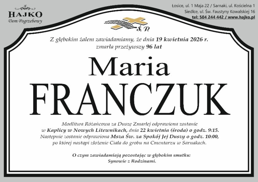 Maria Franczuk