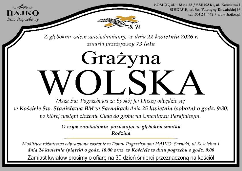 Grażyna Wolska