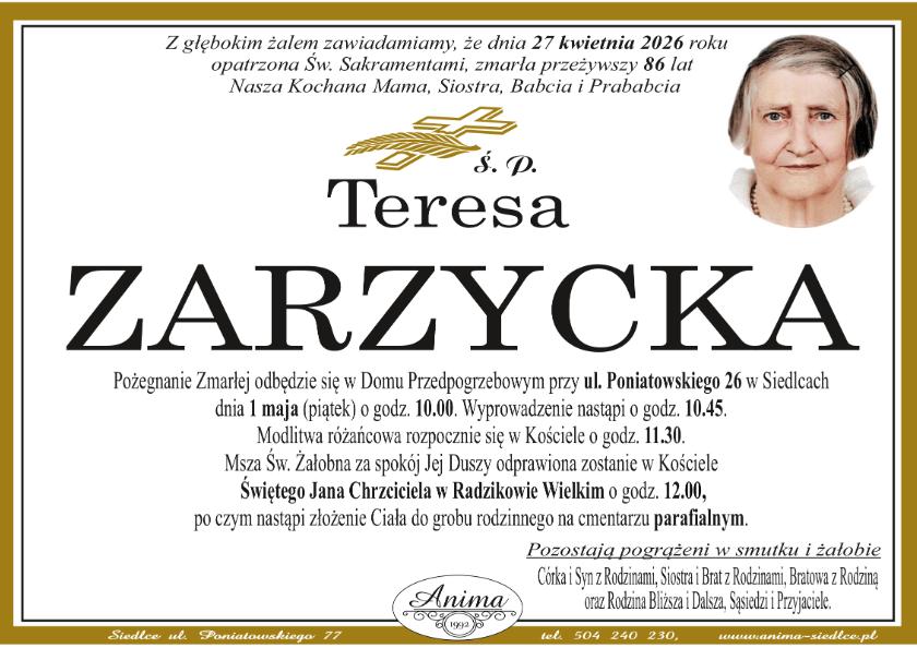 Teresa Zarzycka