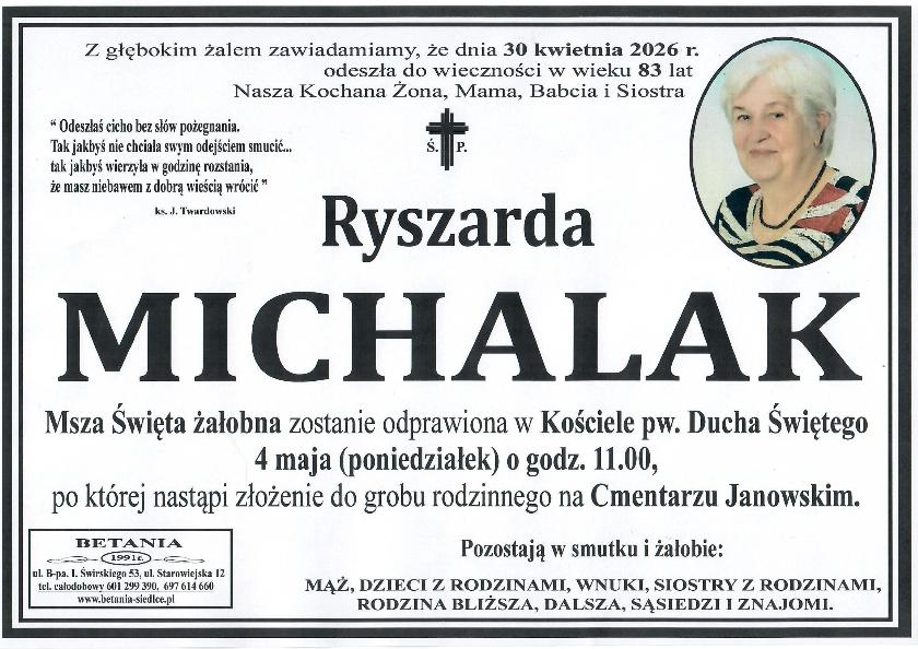 Ryszarda Michalak