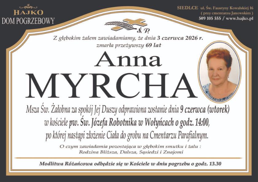 Anna Myrcha
