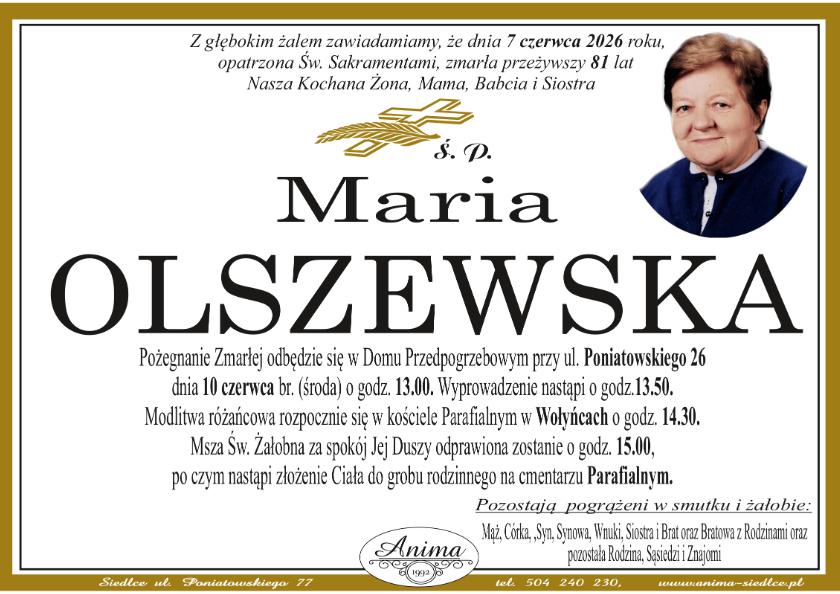 Maria Olszewska