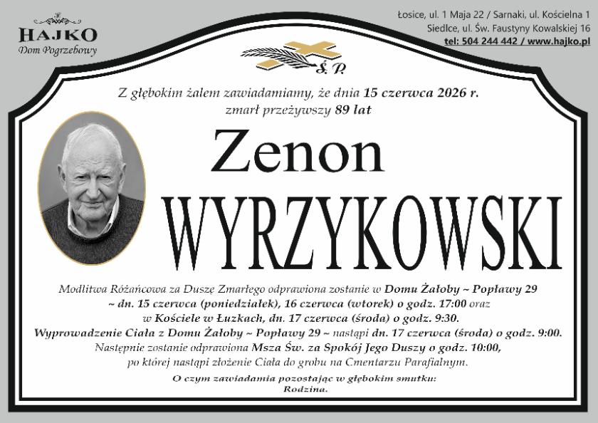 Zenon Wyrzykowski 