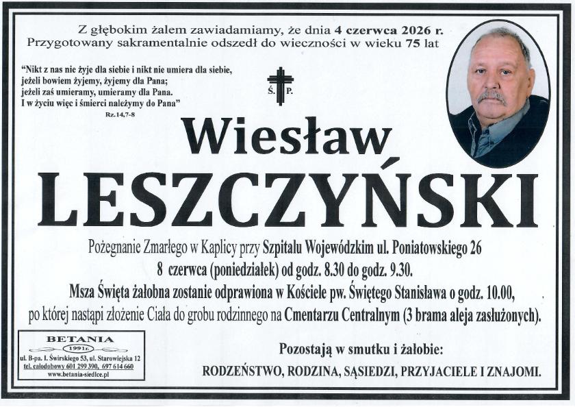 Wieesław Leszczyński