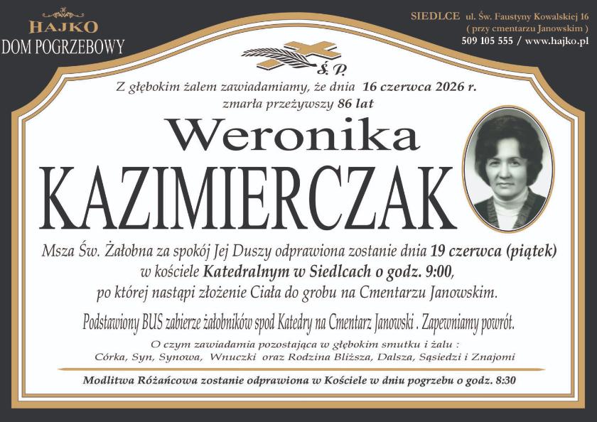 Weronika Kazimierczak