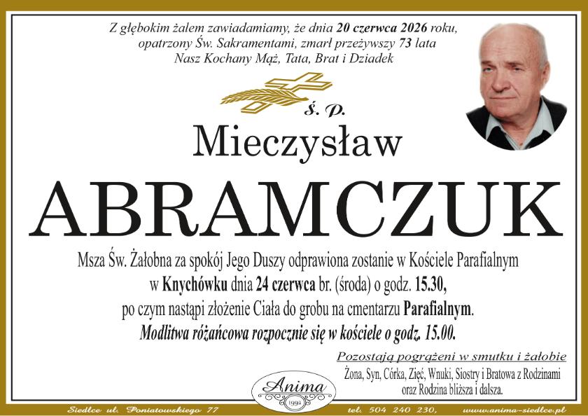 Abramczuk Mieczysław