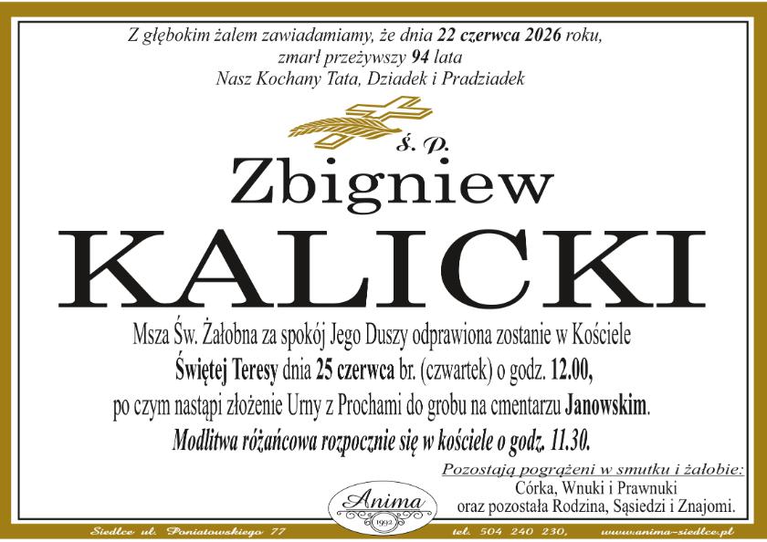 Zbigniew Kalicki