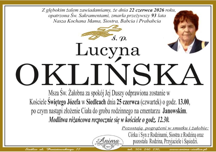 Lucyna Oklińska