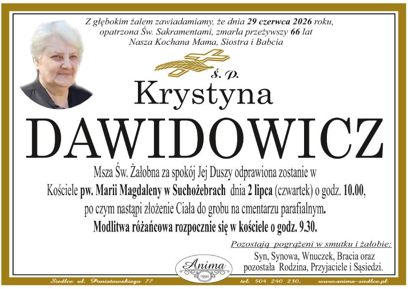 Krystyna Dawidowicz