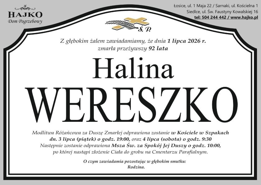Halina Wereszko