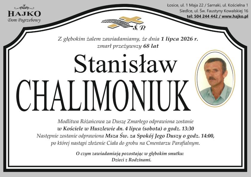 Stanisław Chalimoniuk