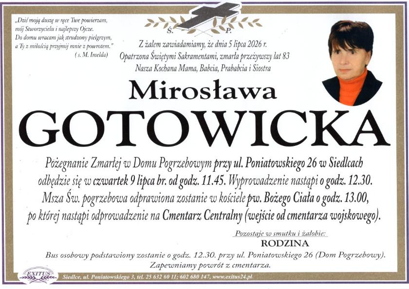 Mirosława Gotowicka