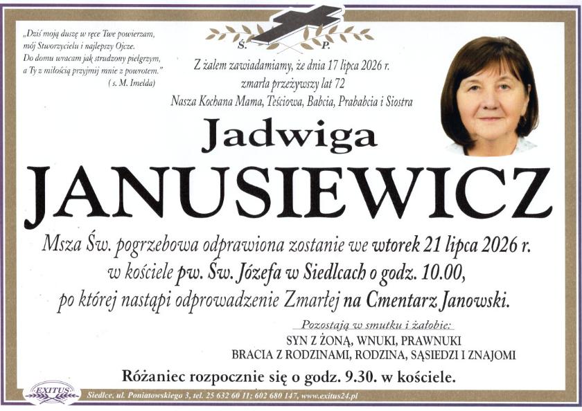 Janusiewicz Jadwiga