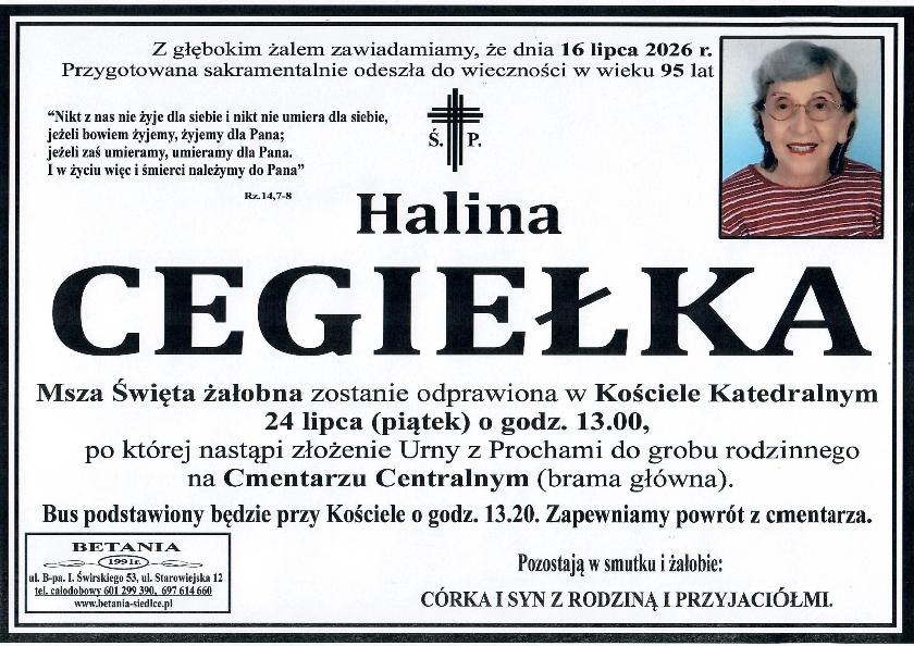Halina Cegiełka