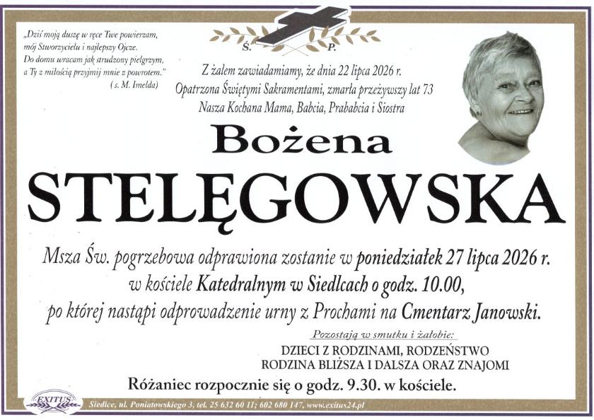 Bożena Stelęgowska