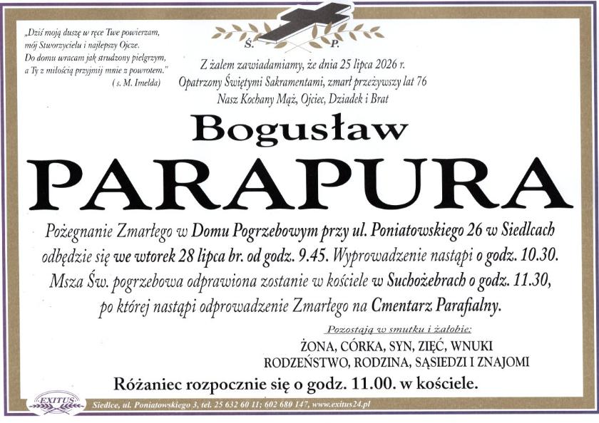 Bogusław Parapura