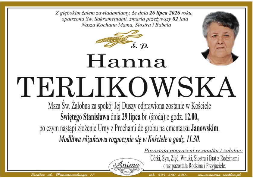 Hanna Terlikowska