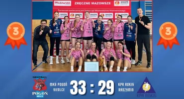 Szczypiornistki Pogoni z brązowym medalem