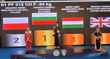 Emma Winiarek z Gladiatora Siedlce z dwoma medalami Pucharu Świata