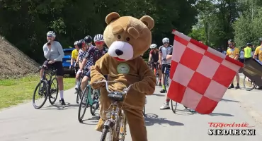 Jadziem Miśki 2026. Blisko 200 rowerzystów i wielkie emocje w gminie Zbuczyn