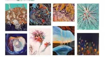 Wernisaż wystawy Grupy Pouring Art „Świat kolorów i fantazji”