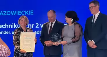 Ekonomik z Siedlec wśród najlepszych w Polsce. Technikum nr 2 zdobyło podium w ogólnopolskim konkursie