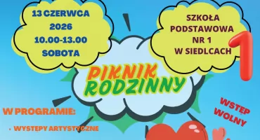 Piknik Rodzinny w Siedlcach. Dzień Dziecka i Dzień Rodziny pełen atrakcji już 13 czerwca