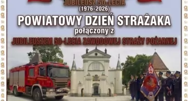 Powiatowy Dzień Strażaka i jubileusz 50-lecia zawodowej Straży Pożarnej w Węgrowie 