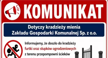 Wziął furtkę, zostawił ślad na nagraniu. Zakład czeka na zwrot mienia