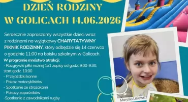 Charytatywny Dzień Rodziny w Golicach. Piknik pomoże Marysi Lisiewicz