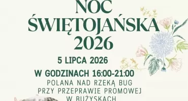 Wianki, ognisko i muzyka nad Bugiem. Noc Świętojańska w gminie Korczew