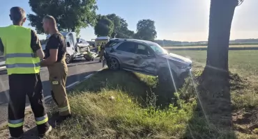 Zderzeie pięciu pojazdów w Płosodrzy