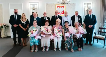 Złote Gody w Siedlcach. Pięć par odebrało medale za 50 lat małżeństwa