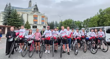 13 rowerzystów wyruszyło z Siedlec do Medjugorie. Przed nimi ponad 1500 kilometrów