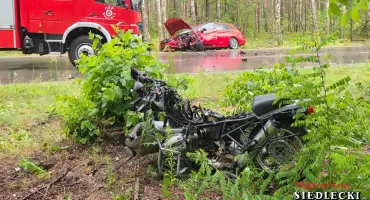 Wypadek w Hołubli