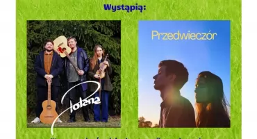 Poezja w amfiteatrze w Węgrowie. Koncerty zespołów Polana i Przedwieczór