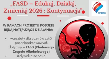 Młodzież uczy młodzież o FASD. Trwa kolejna edycja projektu w siedleckich szkołach
