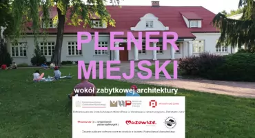 Rodzinny plener malarski przy zabytkowym dworku na Kazimierzowskiej
