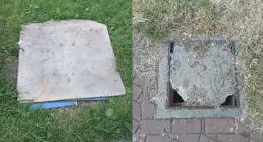 Niebezpieczne studzienki przy ul. 11 Listopada w Siedlcach. Kto odpowiada za ich naprawę?