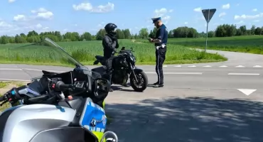 Więcej kontroli jednośladów w powiecie łukowskim