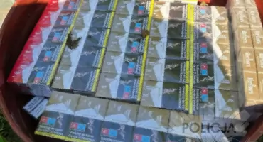 Ponad 141 tysięcy nielegalnych papierosów zabezpieczonych w gminie Przesmyki. Skarb Państwa mógł stracić ćwierć miliona złotych